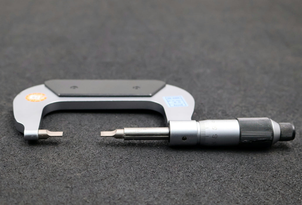 Bild des Artikels HOLEX-HOFFMANN-Nuten-Bügelmessschraube-No.-421900-mit-schmalen-Messflächen