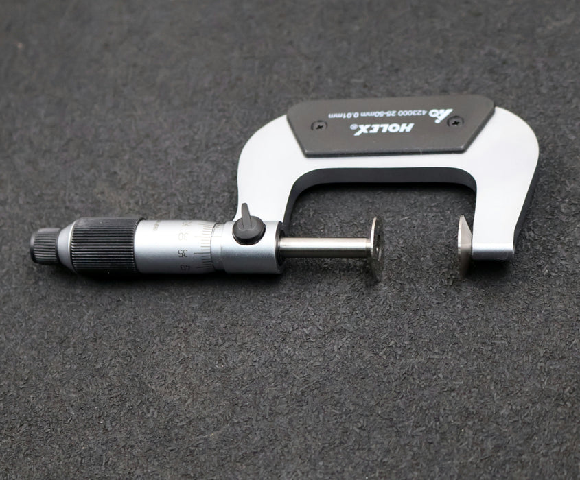 Bild des Artikels HOLEX-HOFFMANN-Zahnweiten-Bügelmessschraube-No.-423000-für-Ø-25-50mm