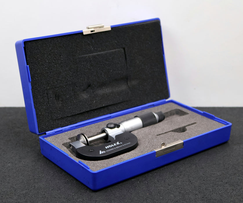 Bild des Artikels HOLEX-HOFFMANN-Zahnweiten-Bügelmessschraube-No.-423000-für-Ø-0-25mm