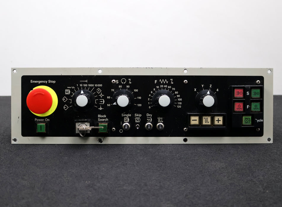 Bild des Artikels SIEMENS-SINUMERIK-Maschinensteuertafel-6FC3448-3EF-5482689001.00-A