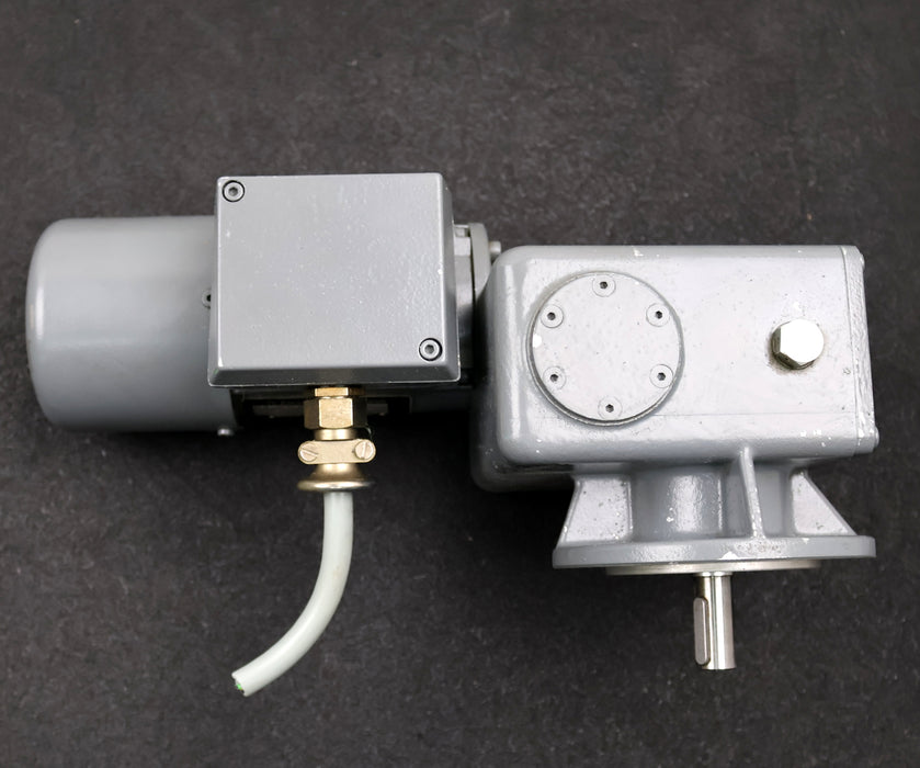 Bild des Artikels ZÜRRER-Winkel-Getriebe-PFVB7-45/4-1/24FW-50Nm-1400/3,5U/min-220/380V-50Hz