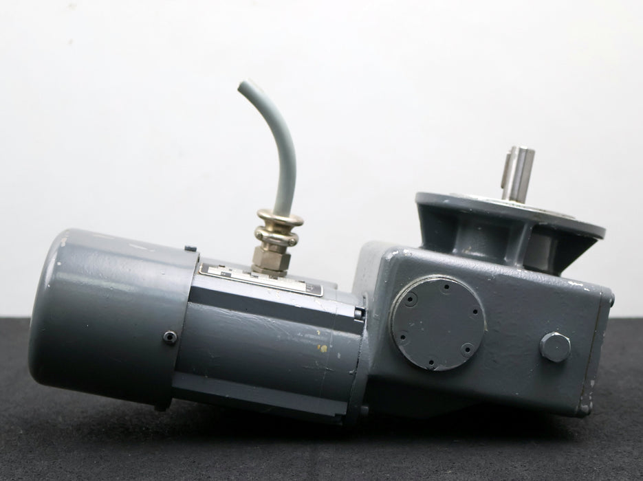 Bild des Artikels ZÜRRER-Winkel-Getriebe-PFVB7-45/4-1/24FW-50Nm-1400/3,5U/min-220/380V-50Hz