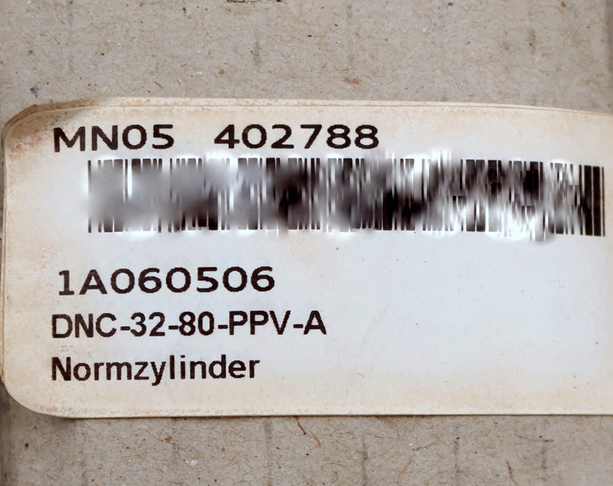 Bild des Artikels FESTO-Pneumatik-Zylinder-DNC-32-80-PPC-A-ID-163308-pmax.-=-12bar-Hub-80mm