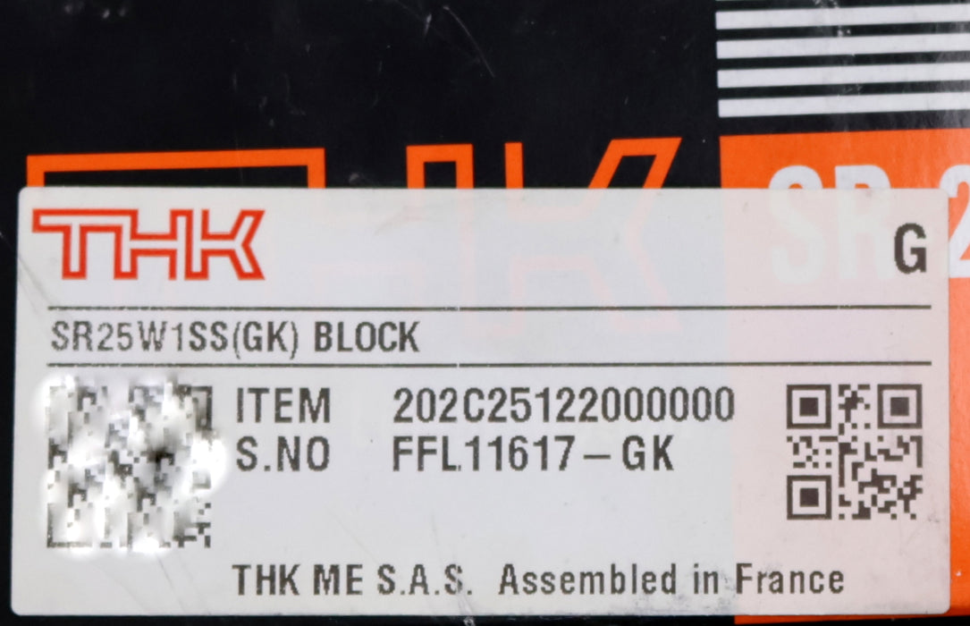 Bild des Artikels THK-Führungswagen-SR25W1SS-(GK)-BLOCK-unbenutzt-in-OVP