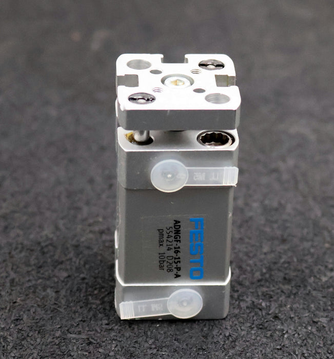 Bild des Artikels FESTO-Pneumatik-Zylinder-ADNGF-16-15-P-A-ID-554214-pmax.-=-10bar-Hub-15mm