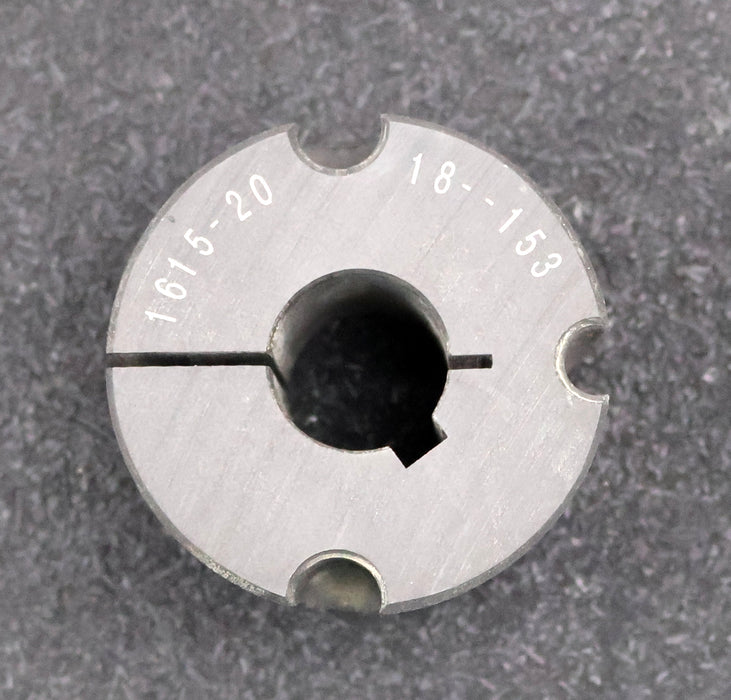 Bild des Artikels 2x-konische-Spannbuchse-Taper-bush-1615/20-BohrungsØ-20mm-24.162.020-aus-Stahl