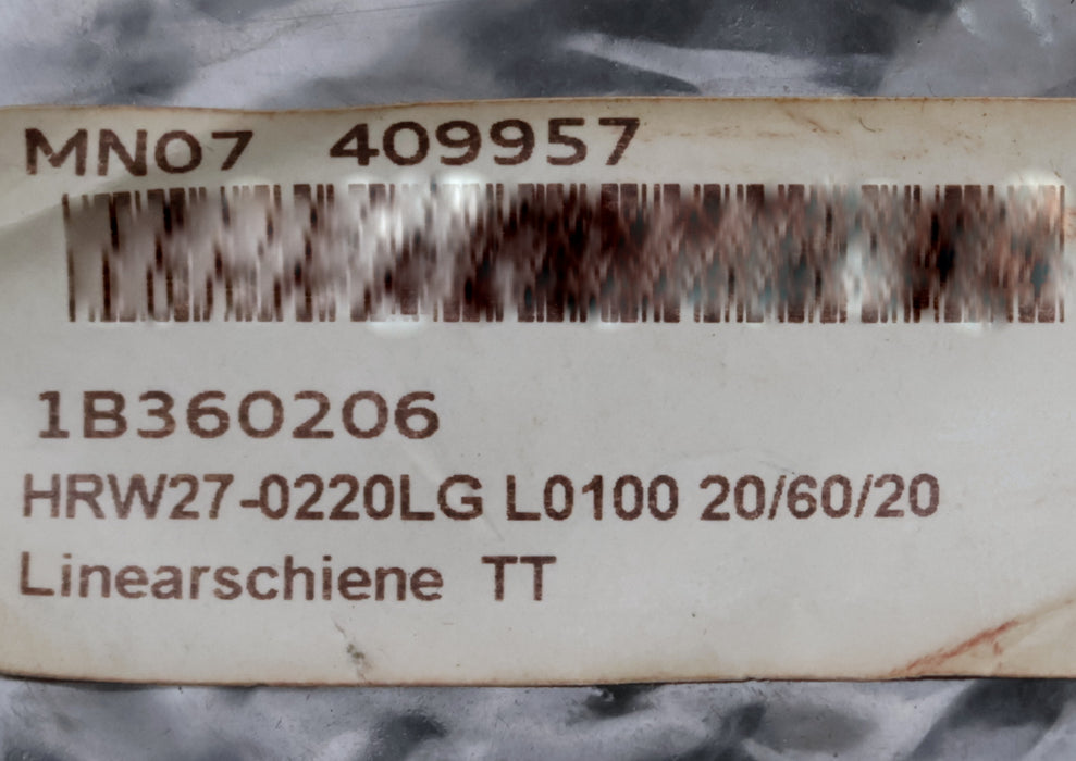 Bild des Artikels THK-Lineare-Führungsschiene-HRW27-100L-Länge-100mm-unbenutzt