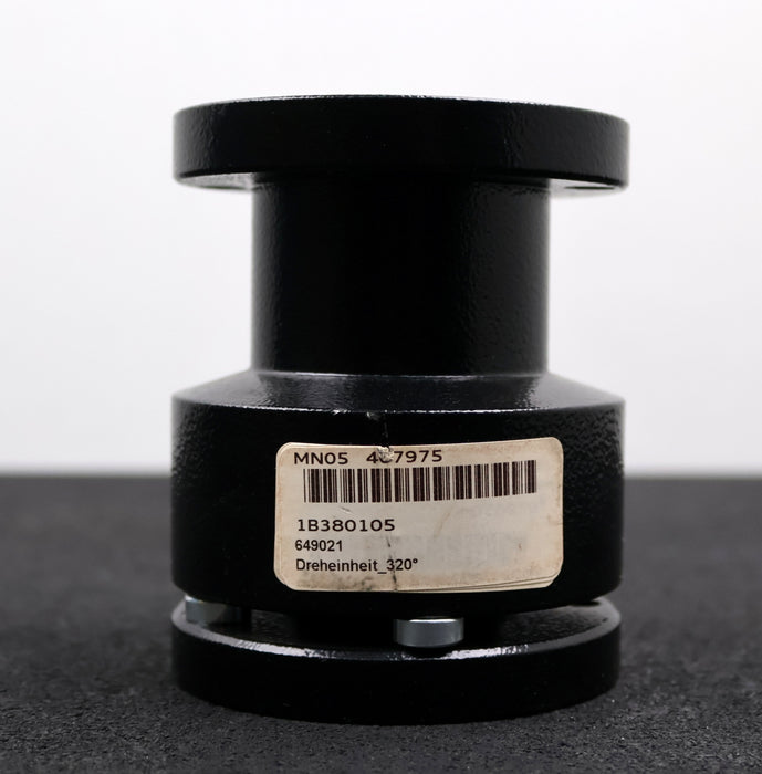 Bild des Artikels Dreheinheit-bis-320°-FlanschØ-90mm-Flansch-mit-4-Bohrungen-Ø-8,6mm-auf-Ø-75