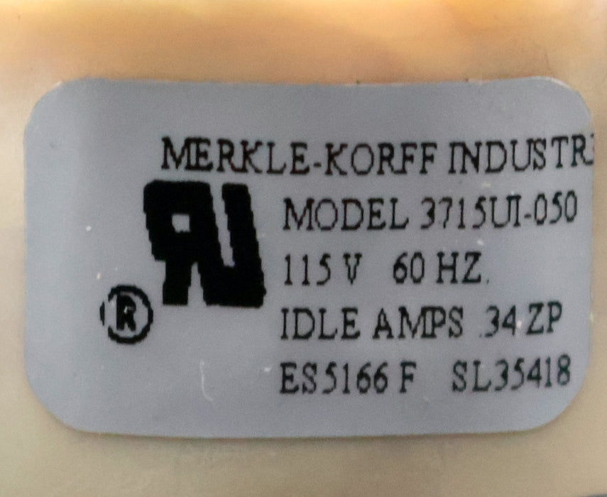 Bild des Artikels MERKLE-KORFF-Getriebemotor-Model-3715UI-050-115V-60Hz-34A-ZP-WellenØ-4,8mm