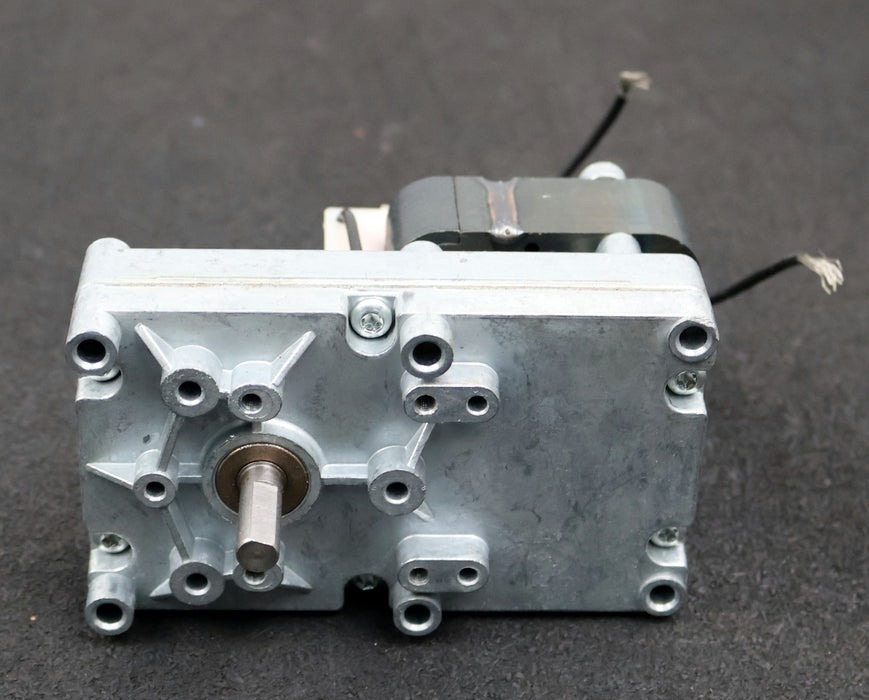 Bild des Artikels MERKLE-KORFF-Getriebemotor-Model-3715UI-050-115V-60Hz-34A-ZP-WellenØ-4,8mm