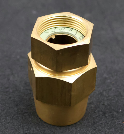 Bild des Artikels Hülsenverschraubung-mit-Überwurfmutter-Messing-konisch-dichtend-IG-x-IG-1-1/4"