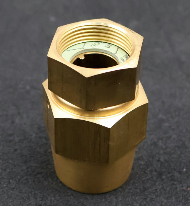 Bild des Artikels Hülsenverschraubung-mit-Überwurfmutter-Messing-konisch-dichtend-IG-x-IG-1-1/4"