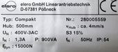 Bild des Artikels ELERO-Linearantrieb-Typ-COMPAKT-Hub-500mm-Fdyn-=-15000N-vhub=-ca.-4mm/s