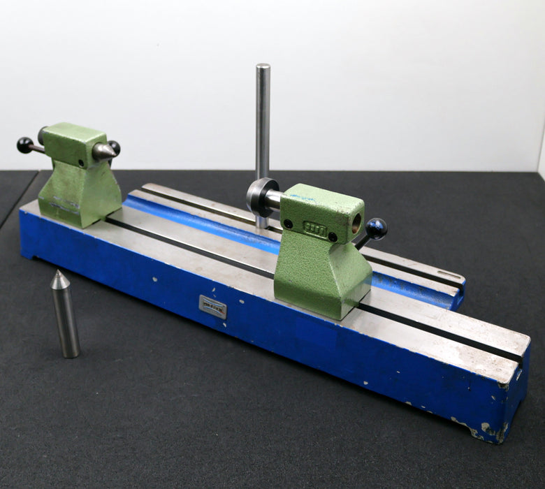 Bild des Artikels Rundlaufprüfgerät-Spitzenweite-0-500mm-Ø-bis-200mm-Spitzenhöhe-100mm-gebraucht