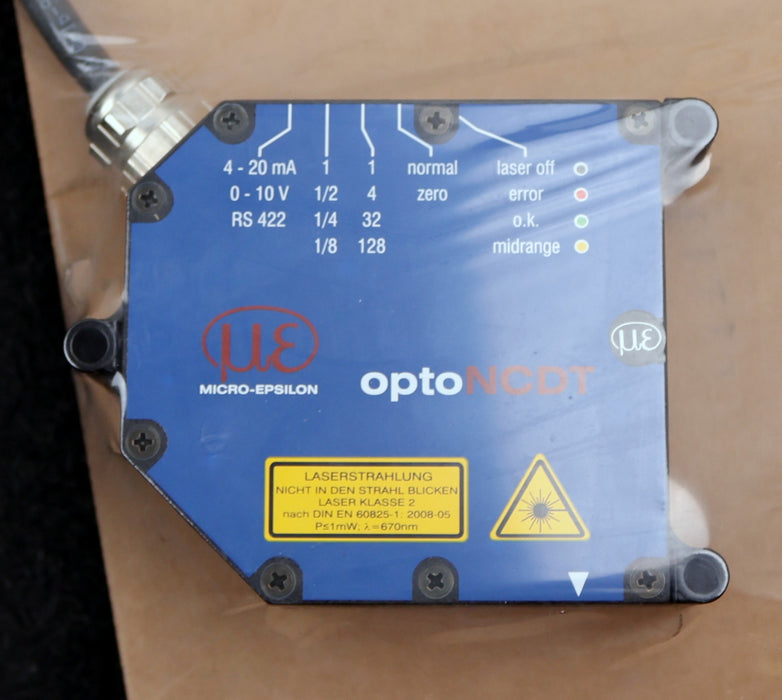 Bild des Artikels MICRO-EPSILON-Intelligenter-optischer-Wegsensor-optoNCDT-ILD1700-120