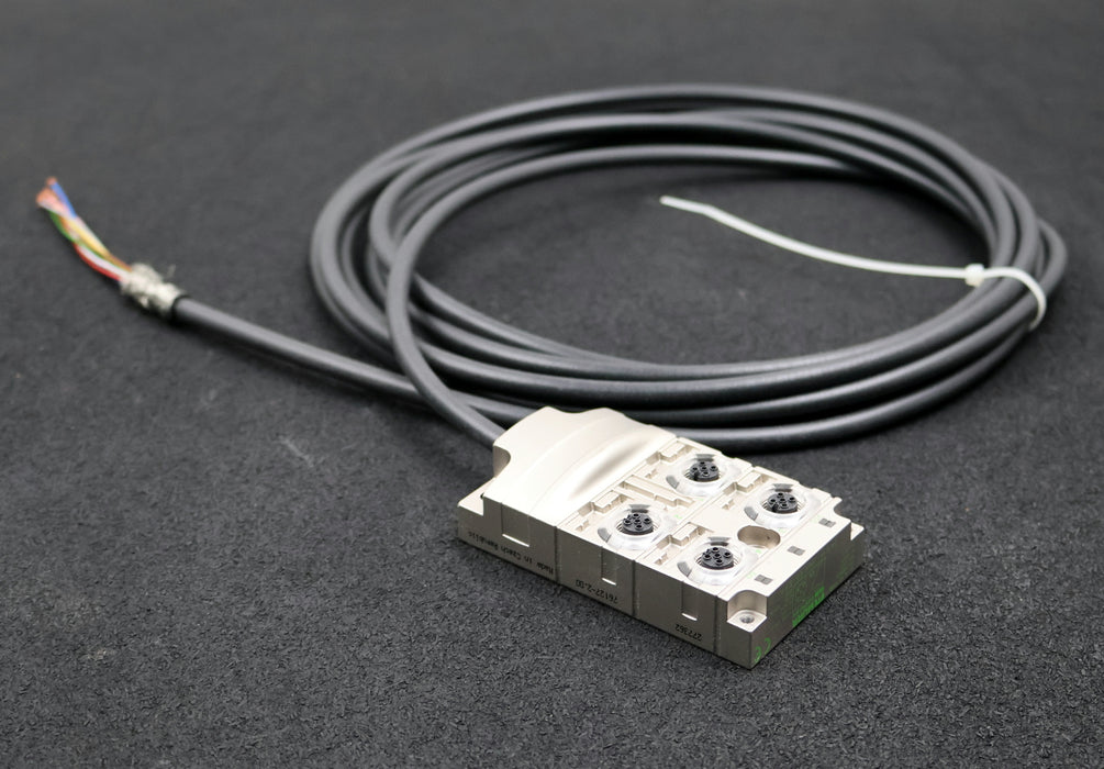 Bild des Artikels MURR-ELEKTRONIK-Passiv-Verteiler-Art.-Nr.-277362-8xM12-4-po-Stecker-M23-12pol.