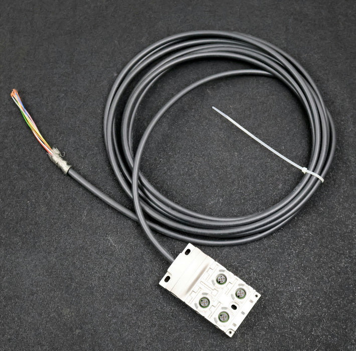 Bild des Artikels MURR-ELEKTRONIK-Passiv-Verteiler-Art.-Nr.-277362-8xM12-4-po-Stecker-M23-12pol.