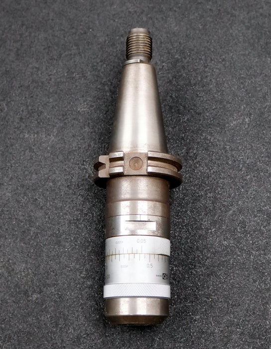 Bild des Artikels CO-SWISS-Mikrometerischer-Ausdrehkopf-Art.Nr.-18021-0,4-20mm-in-Spannfutter-SK40