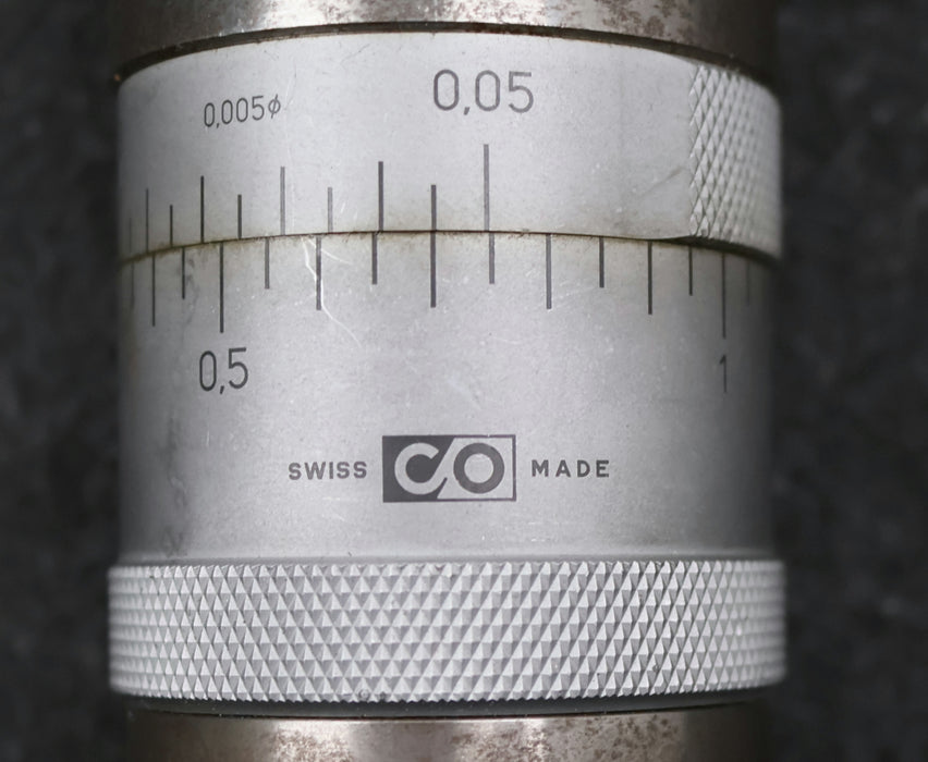 Bild des Artikels CO-SWISS-Mikrometerischer-Ausdrehkopf-Art.Nr.-18021-0,4-20mm-in-Spannfutter-SK40