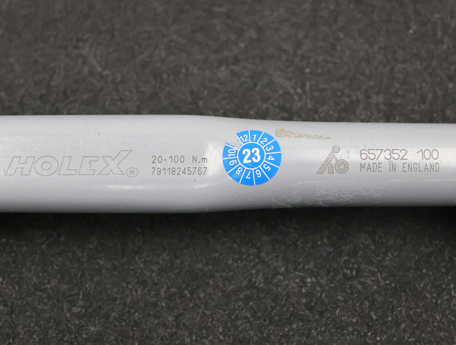 Bild des Artikels HOLEX-Drehmomentschlüssel-657350-100-20-100Nm-Gesamtlänge-375mm-Vierkant-1/2"