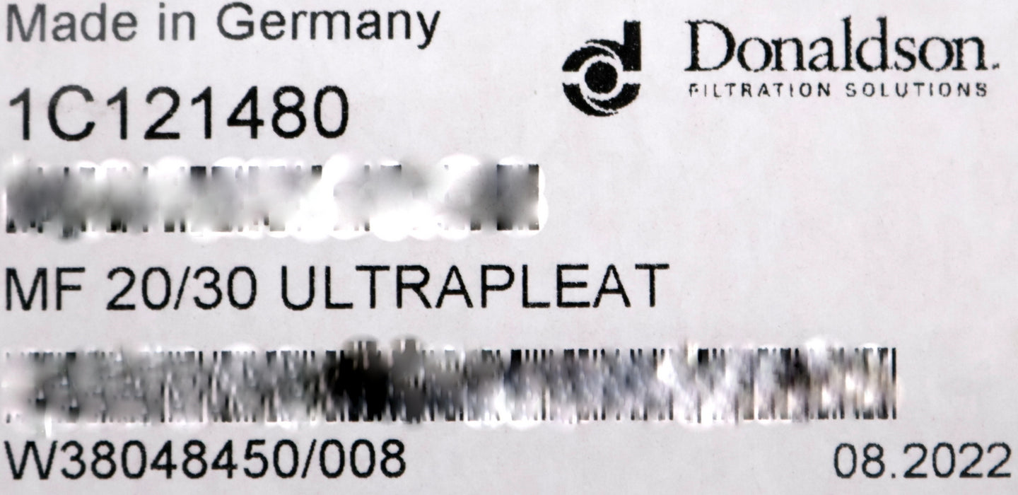 Bild des Artikels DONALDSON-Filterelement-MF-20/30-1C121480-ULTRAPLEAT-524x86mm-Ø-86mm-(3.39")