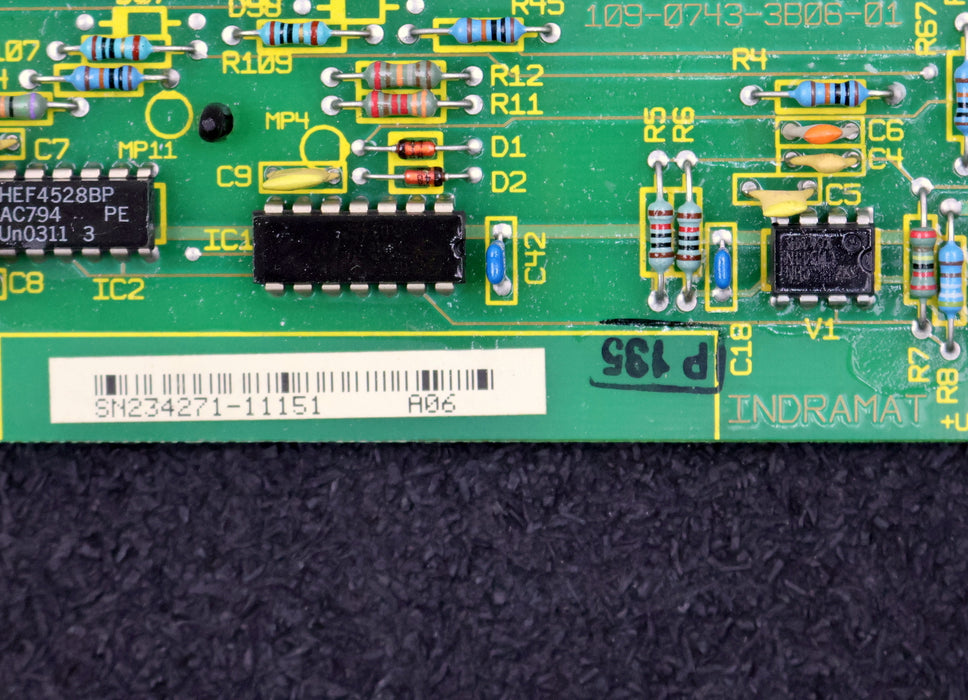 Bild des Artikels INDRAMAT-Treiberkarte-für-RAC-2-JUT4-Platine-109-0743-3A06-01-/-109-0743-3B06-01