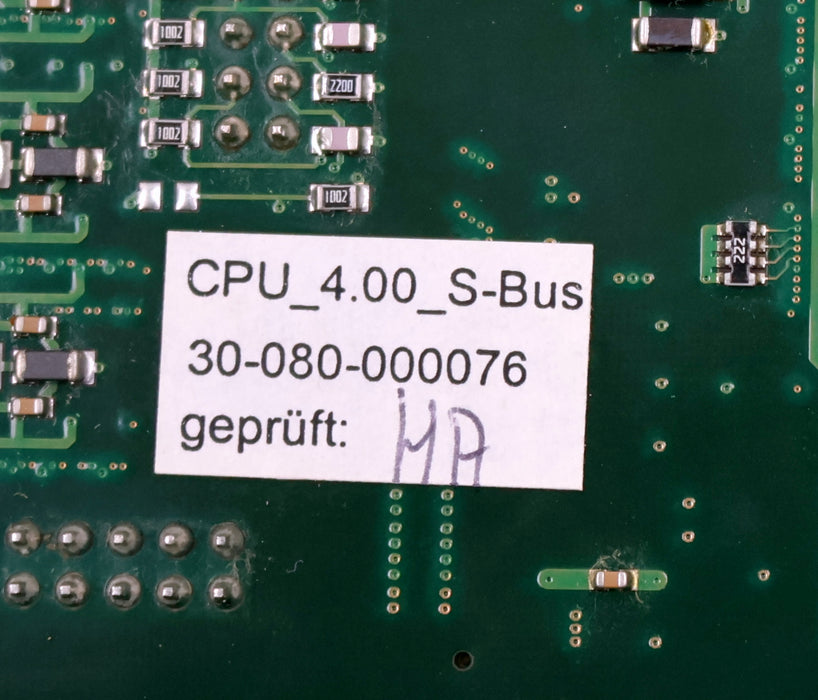 Bild des Artikels FRENCO-Einschubplatine-S-CPU-zu-MEG32-Messrechner-S-Nr.-30-008-000031-+-Platine