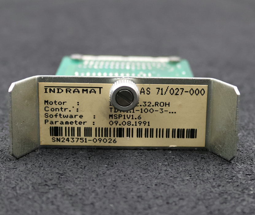 Bild des Artikels INDRAMAT-Speichermodul-AS-71/027-000-ID-243751-mit-Software-auf-Eproms-MSP-1V1.6