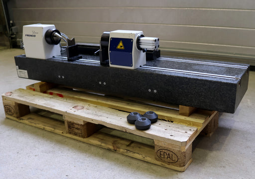 Bild des Artikels OELZE-/-FRENCO-Rundlaufprüfgerät-Spitzenweite-0---900mm-Spitzenhöhe-125mm-für