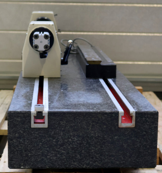 Bild des Artikels OELZE-/-FRENCO-Rundlaufprüfgerät-Spitzenweite-0---900mm-Spitzenhöhe-125mm-für