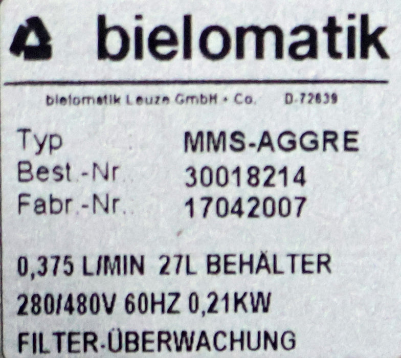 Bild des Artikels BIELOMATIK-Minimalmengen-Schmiersystem-MMS-Aggregat-max.-25bar-Typ-30018214