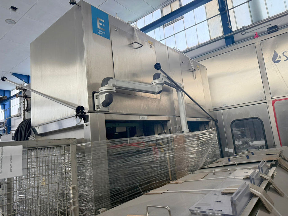 EXTRUDE HONE Elektrochemische Entgratanlage ECM ECline Type 2A-3000-60-P-S