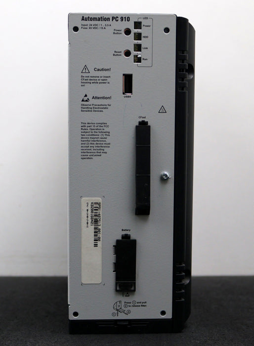 Bild des Artikels B&R-AUTOMATION-PC-1-Slot-APC910-Type-5PC910.SX01-00-Rev.-G5-WIN7-Pro-EMB-x32/64