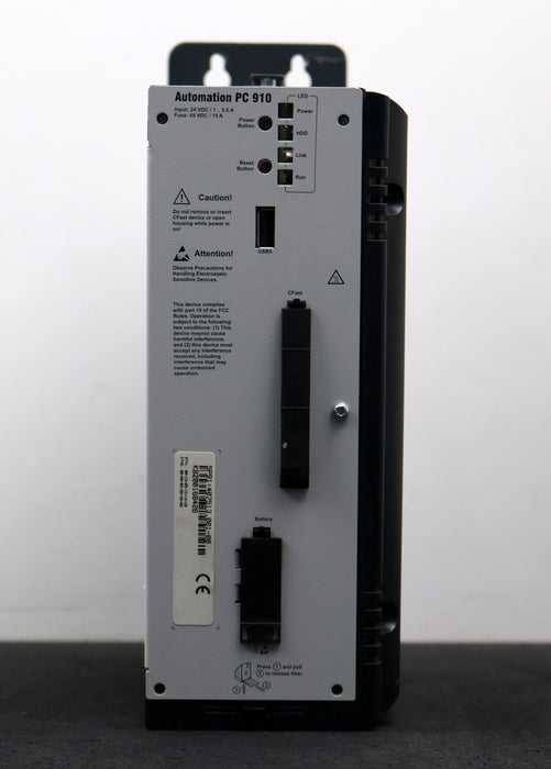 Bild des Artikels B&R-AUTOMATION-PC-1-Slot-APC910-Type-5PC910.SX01-00-Rev.-H7-WIN7-Pro-EMB-x32/64