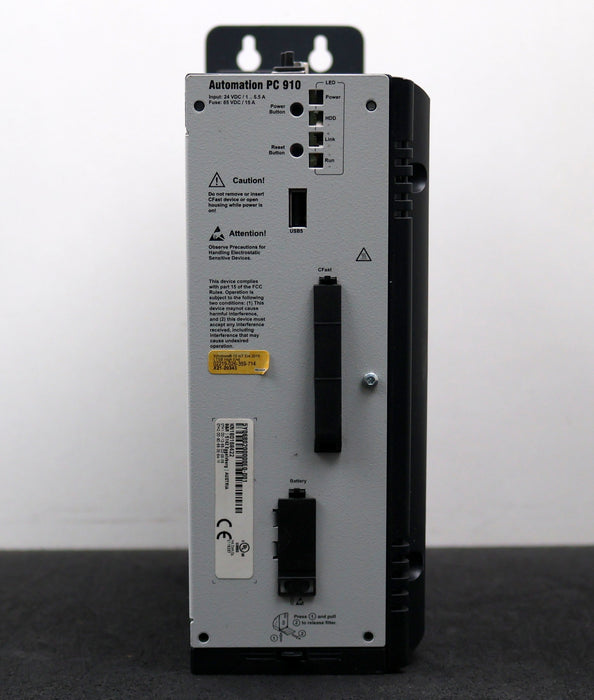 Bild des Artikels B&R-AUTOMATION-PC-1-Slot-APC910-Type-5PC910.SX01-00-Rev.-J0-WIN10-ioT-Ent-2015