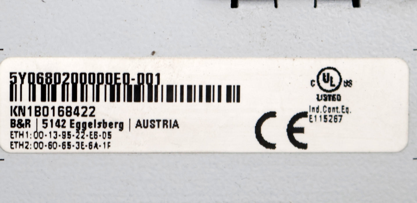 Bild des Artikels B&R-AUTOMATION-PC-1-Slot-APC910-Type-5PC910.SX01-00-Rev.-J0-WIN10-ioT-Ent-2015