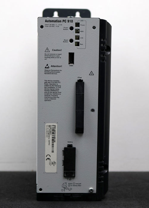 Bild des Artikels B&R-AUTOMATION-PC-1-Slot-APC910-Type-5PC910.SX01-00-Rev.-I6-WIN7-Pro-EMB-x32/64