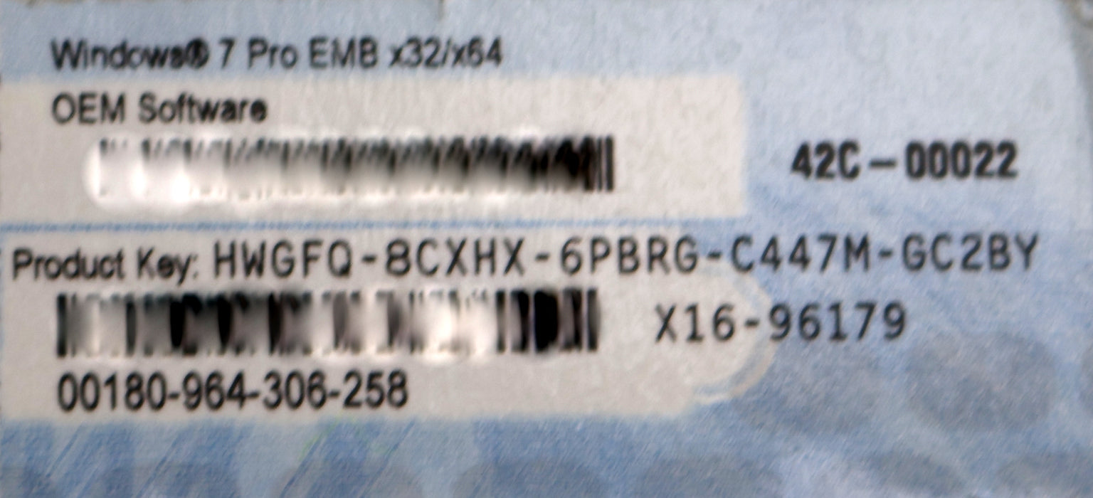 Bild des Artikels B&R-AUTOMATION-PC-2-Slot-APC810-Type-5PC810.SX02-00-Rev.-F6-WIN7-Pro-64bit-DVD