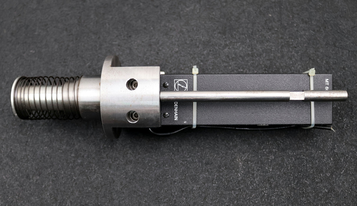 Bild des Artikels HEIDENHAIN-digitaler-Messtaster-MT-60K-+Haltevorrichtung-!-Kabel-abgeschnitten-!