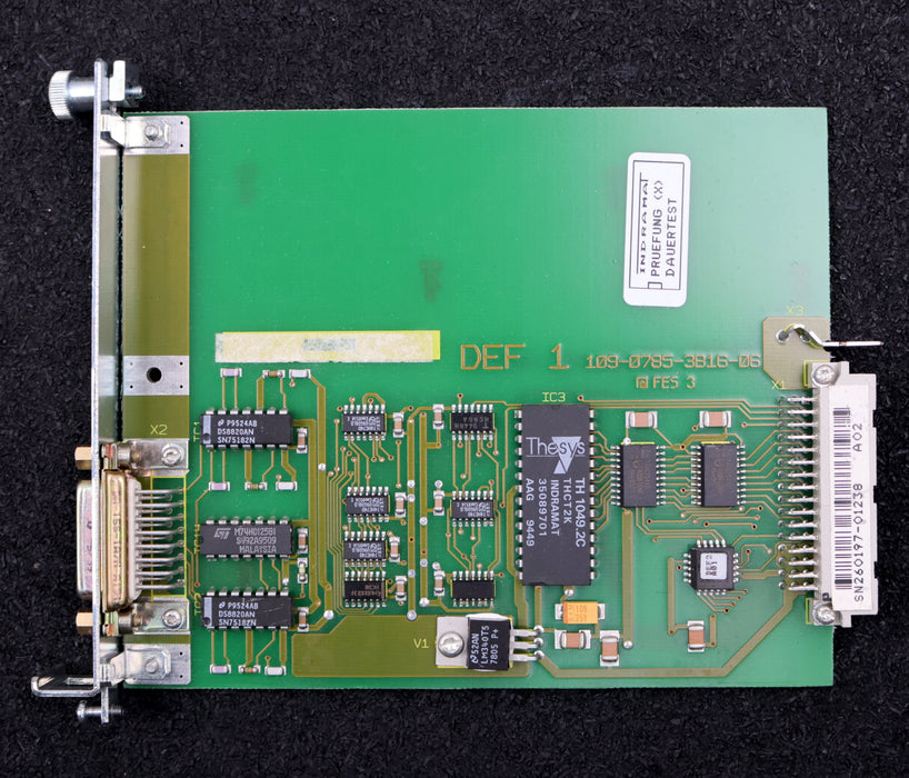 Bild des Artikels INDRAMAT-Baugruppe-DEF2.1-SN260197-Platine-DEF1-Vorderseite-109-0785-3A16-06