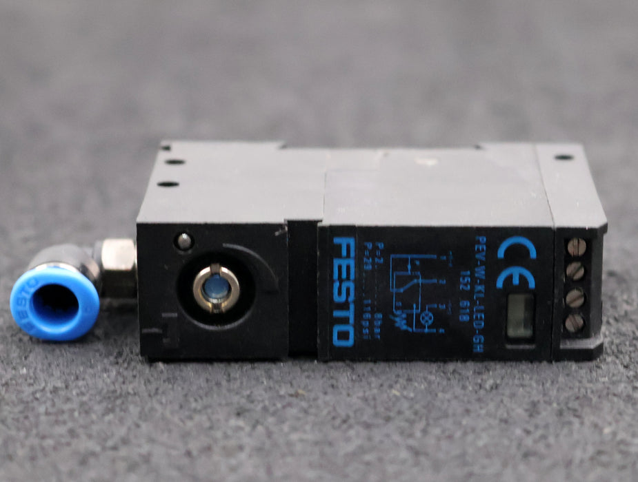 Bild des Artikels FESTO-Druckschalter-PEV-W-KL-LED-GH-ID-152618-2-8bar-gebraucht