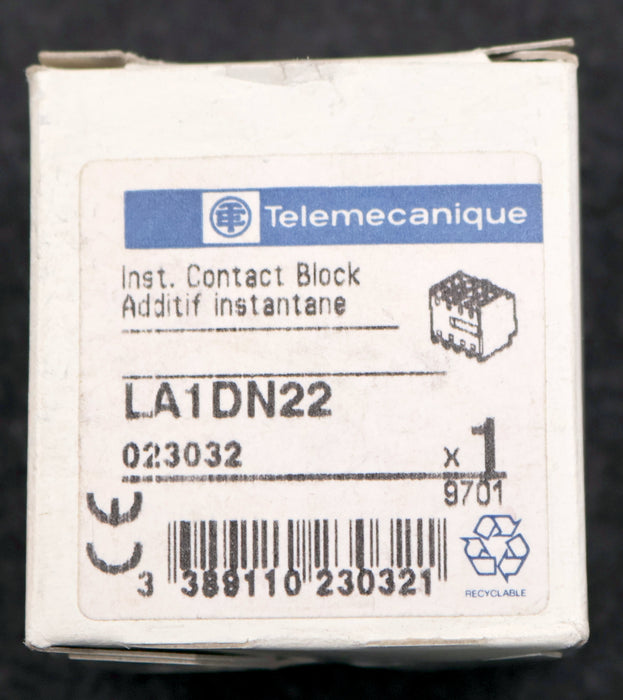 Bild des Artikels TELEMECANIQUE-2x-Inst.-Contact-Block-Hilfsblock-LA1DN22-ID-023032-unbenutzt