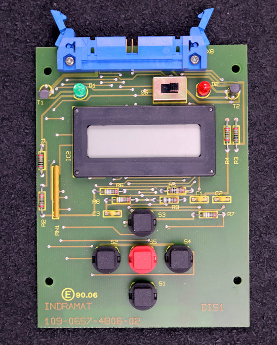 Bild des Artikels INDRAMAT-Baugruppe-DIS1-Platine-Vorderseite-109-0657-4A06-04-repariert-getestet