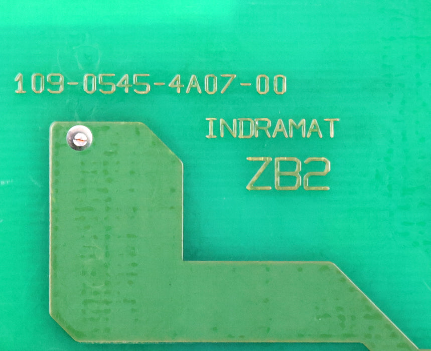 Bild des Artikels INDRAMAT-Baugruppe-ZB2-Platine-Vorderseite-109-0545-4A07-00-/-109-0545-4B07-00