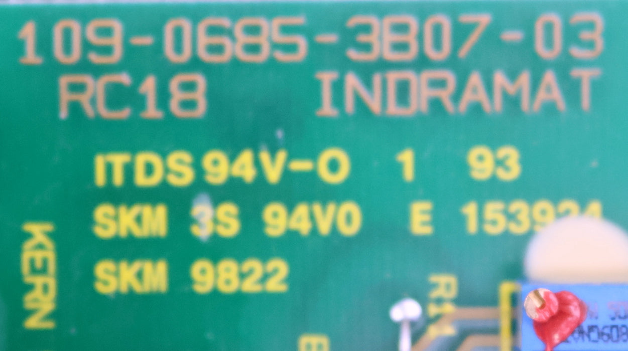 Bild des Artikels INDRAMAT-Baugruppe-RC18-Platine-für-RC-Module-109-0685-3A07-03/109-0685-3B07-03