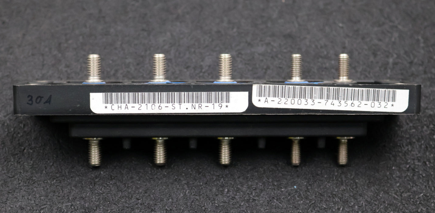Bild des Artikels INDRAMAT-Anschlussblock-30A-SN-220033-gebraucht-repariert-getestet-Funktion-ok