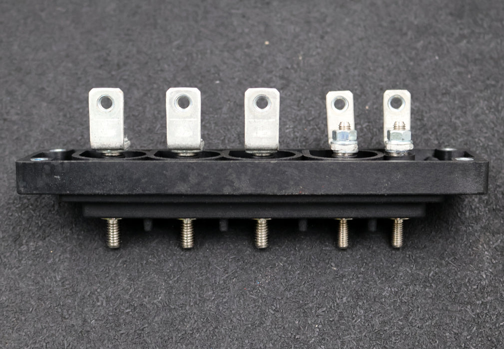 Bild des Artikels INDRAMAT-/-GRAUPNER-Anschlussblock-5Pin-repariert-getestet-Funktion-ok