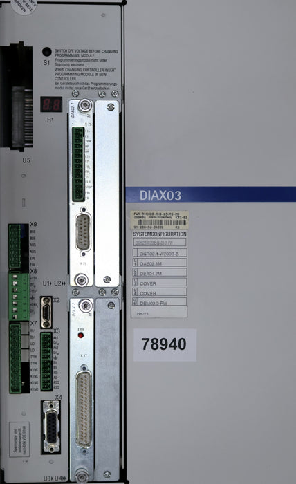 Bild des Artikels REXROTH-INDRAMAT-AC-Controller-DIAX03-DKR02---DKR02.1-W200B-BA03-01-FW