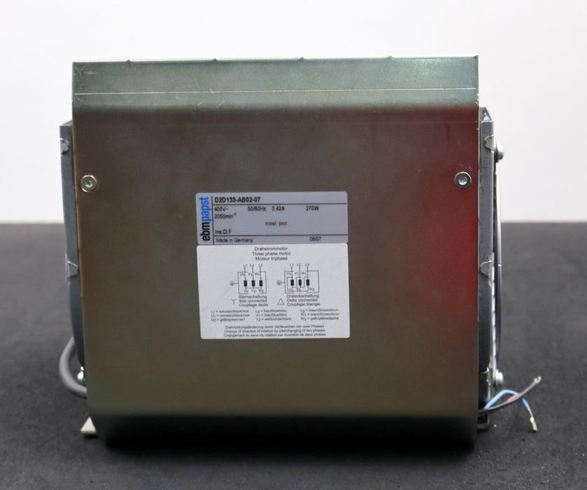 Bild des Artikels EBM-PAPST-Lüftereinheit-D2D133-AB02-07-400VAC-50/60Hz-270W-2050U/min-unbenutzt