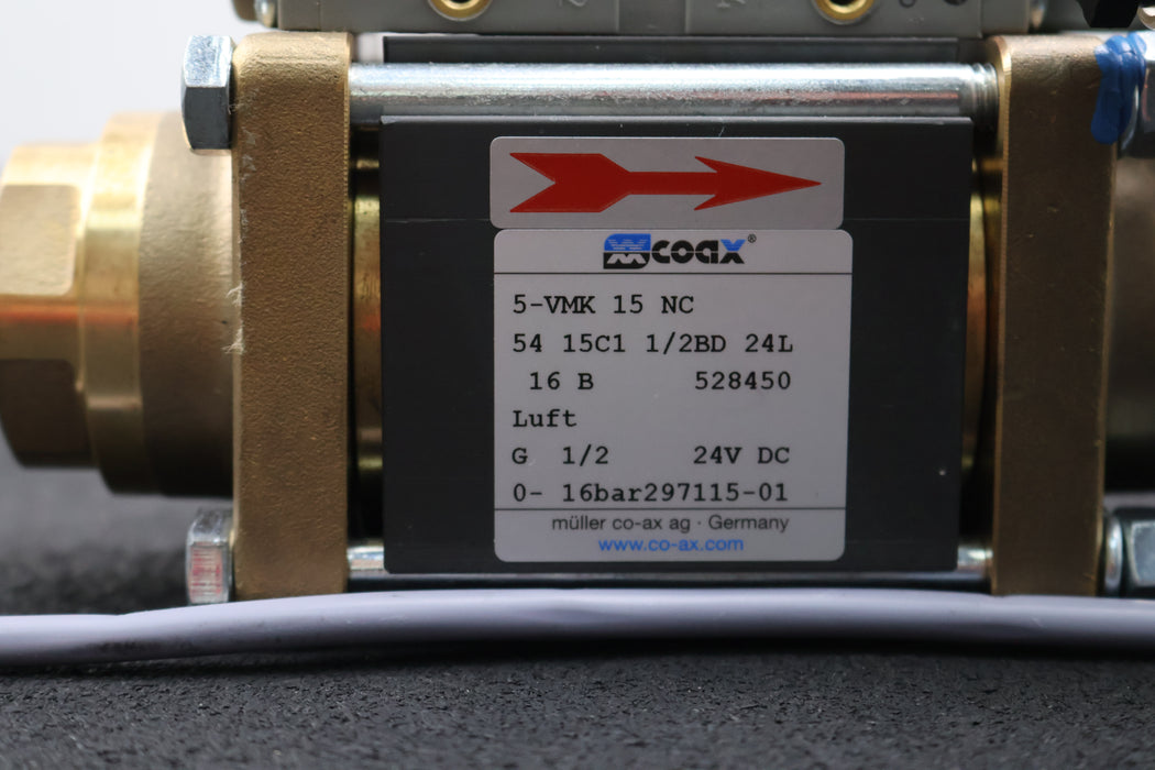 Bild des Artikels COAX-/-BOSCH-/-REXROTH-fremdgesteuertes-Magnetventil-5-VMK-15-NC-54-15C1-1/2BD